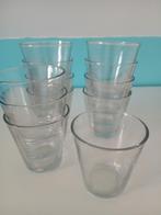 Glazen set, Ophalen