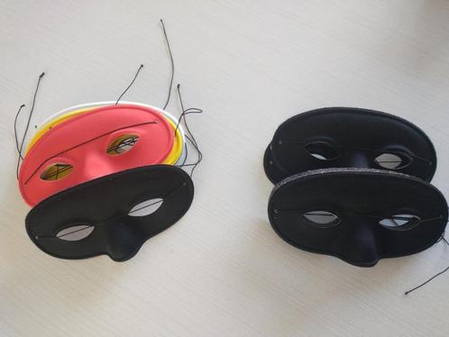 Grote set oogmaskers, satin, Kinderen en Baby's, Carnavalskleding en Verkleedspullen, Nieuw, Jongen of Meisje, Ophalen of Verzenden