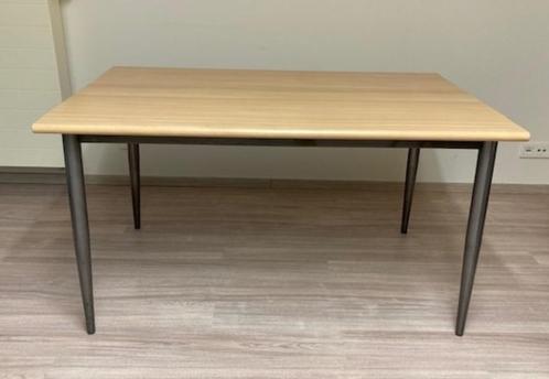 Stevige keukentafel - tafelblad in beuk, Huis en Inrichting, Tafels | Eettafels, Zo goed als nieuw, 50 tot 100 cm, 100 tot 150 cm