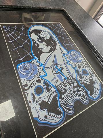 Dia de los muertos schilderij beschikbaar voor biedingen