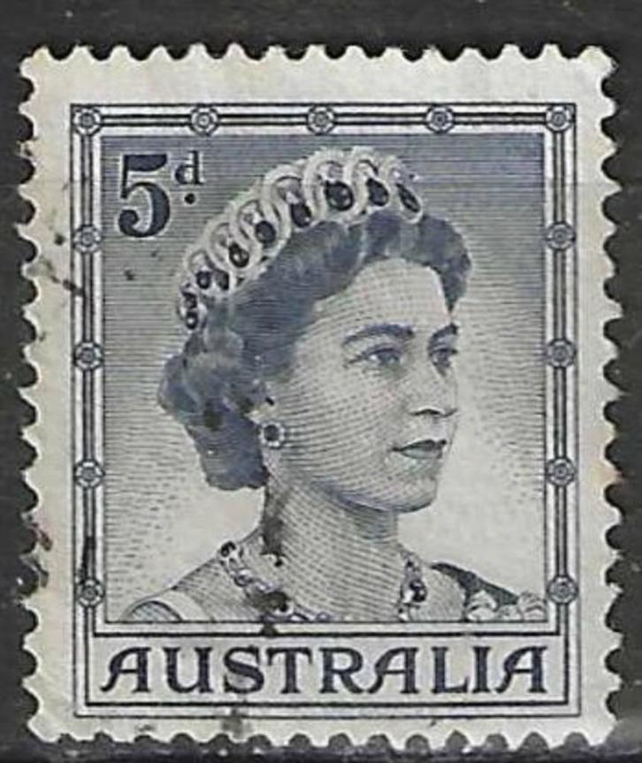 Australie 1959/1961 - Yvert 253 - Koningin Elisabeth II (ST), Postzegels en Munten, Postzegels | Oceanië, Verzenden