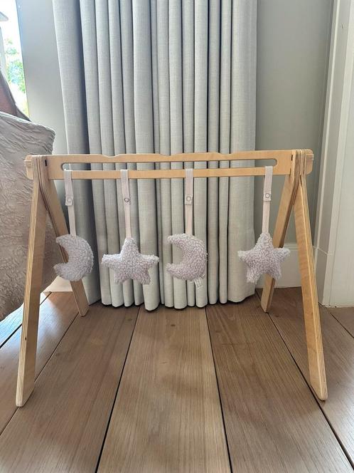 Doomoo Arch hout naturel incl.extra speeltjes baby Jollein, Kinderen en Baby's, Babyparken, Zo goed als nieuw, Ophalen of Verzenden
