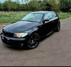Bmw 116d, Auto's, BMW, 4 zetels, Zwart, Leder en Stof, Zwart
