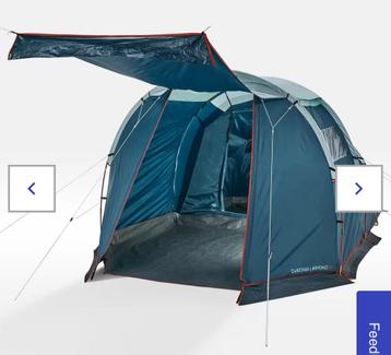 Koepeltent voor 4 personen Arpenaz 4.1 in nieuwstaat, Ophalen, Zo goed als nieuw
