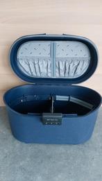 Samsonite vintage beautycase met cijferslot en accessoires e, Handtassen en Accessoires, Beautycases, Ophalen, Zo goed als nieuw