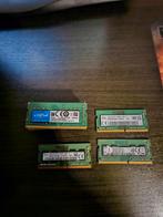 Pakket geheugen (10), Informatique & Logiciels, Mémoire RAM, Utilisé, Laptop, Enlèvement ou Envoi, DDR4