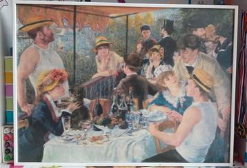 Tafel De lunch van de watersporters — Renoir beschikbaar voor biedingen