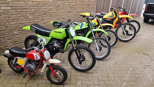 Twinshock crossers Suzuki RM, Honda CR Elsinore, Kawasaki KX, Fietsen en Brommers, Brommers | Oldtimers, Yamaha, Ophalen