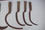 Oude sikkels, Ophalen, Gebruikt, Sikkel