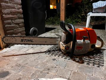 Stihl ms 088, Tuin en Terras, Heggenscharen, Ophalen, Zo goed als nieuw, Benzine, Stihl