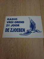 Carnaval Aalst sticker Arend De Zjoeben, Ophalen of Verzenden