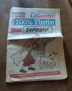 La Nouvelle Gazette 100% Tintin 75ème anniversaire Journal, Ophalen of Verzenden, 1980 tot heden, Krant