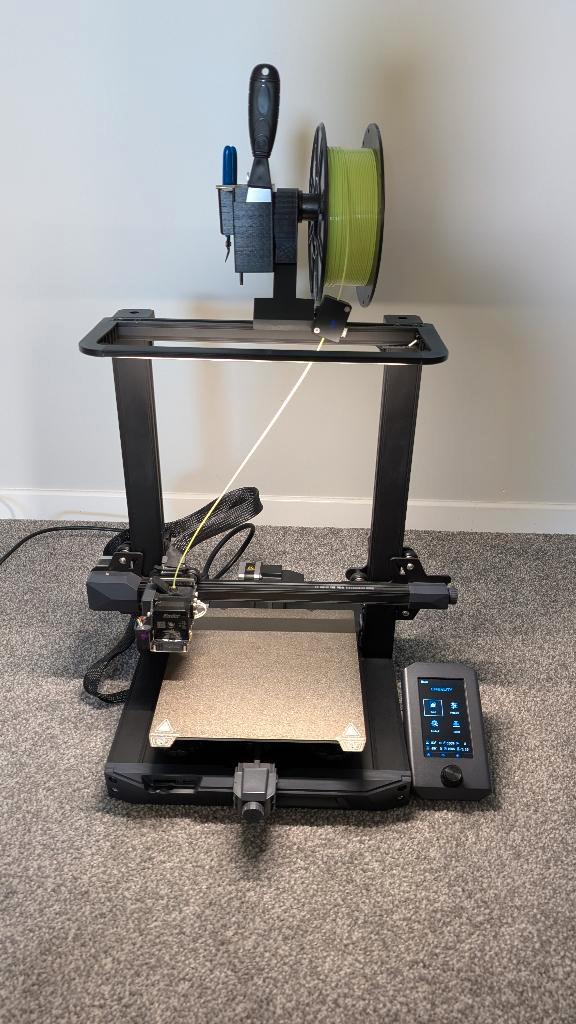 Creality Ender 3 S1 – complete set met accessoires + Laser, Computers en Software, 3D Printers, Gebruikt, Ophalen