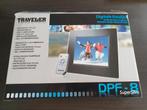 Traveler DPF-8 superslim (nieuw), Audio, Tv en Foto, Ophalen of Verzenden, Nieuw, Afstandsbediening