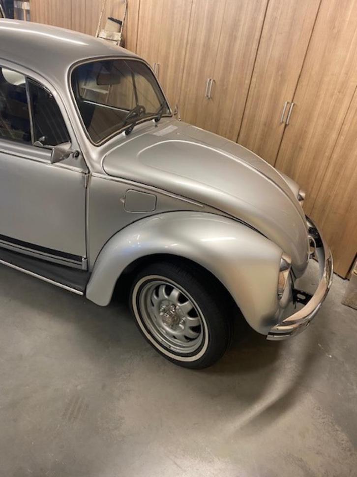 Kever(Silver bug) te koop, Auto's, Volkswagen, Particulier, Beetle (Kever), Radio, Benzine, Coupé, 2 deurs, Handgeschakeld, Zilver of Grijs