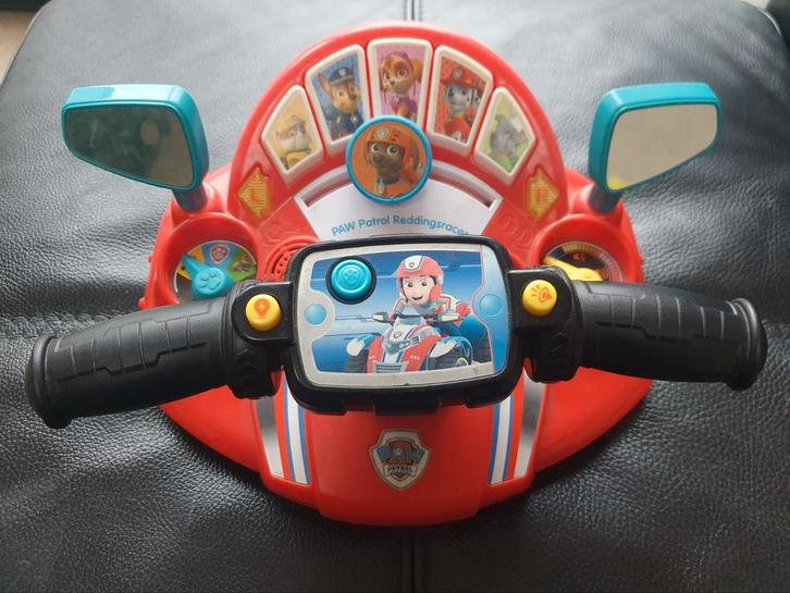 Paw Patrol reddingrace interactieve stuur, Kinderen en Baby's, Speelgoed | Vtech, Zo goed als nieuw, Ophalen of Verzenden