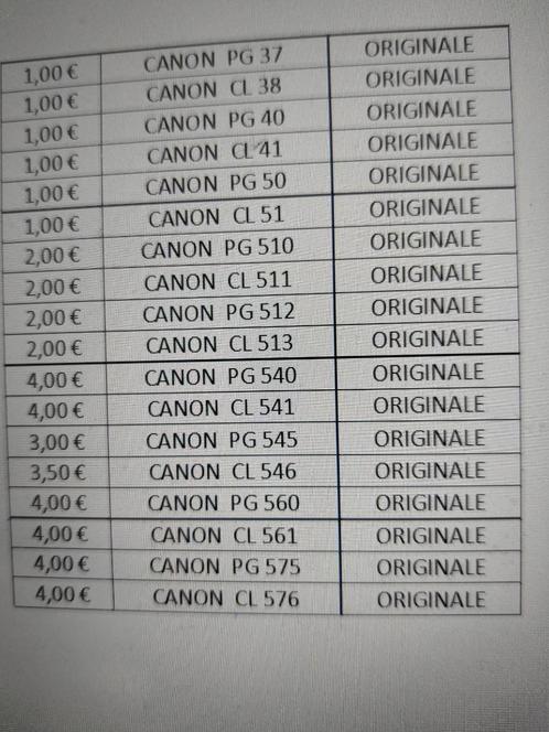 RACHAT CARTOUCHE VIDE CANON PG 50, Computers en Software, Printerbenodigdheden, Gebruikt, Cartridge, Ophalen of Verzenden