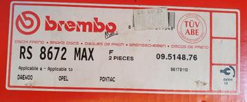 Corsa GSi Brembo remschijven  - Geventileerd & geperforeerd beschikbaar voor biedingen