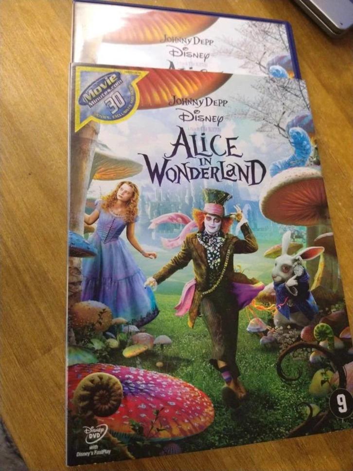 Dvd Alice in Wonderland, Cd's en Dvd's, Dvd's | Kinderen en Jeugd, Verzenden