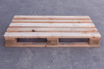 2 Europaletten en 1 blokpallet beschikbaar voor biedingen