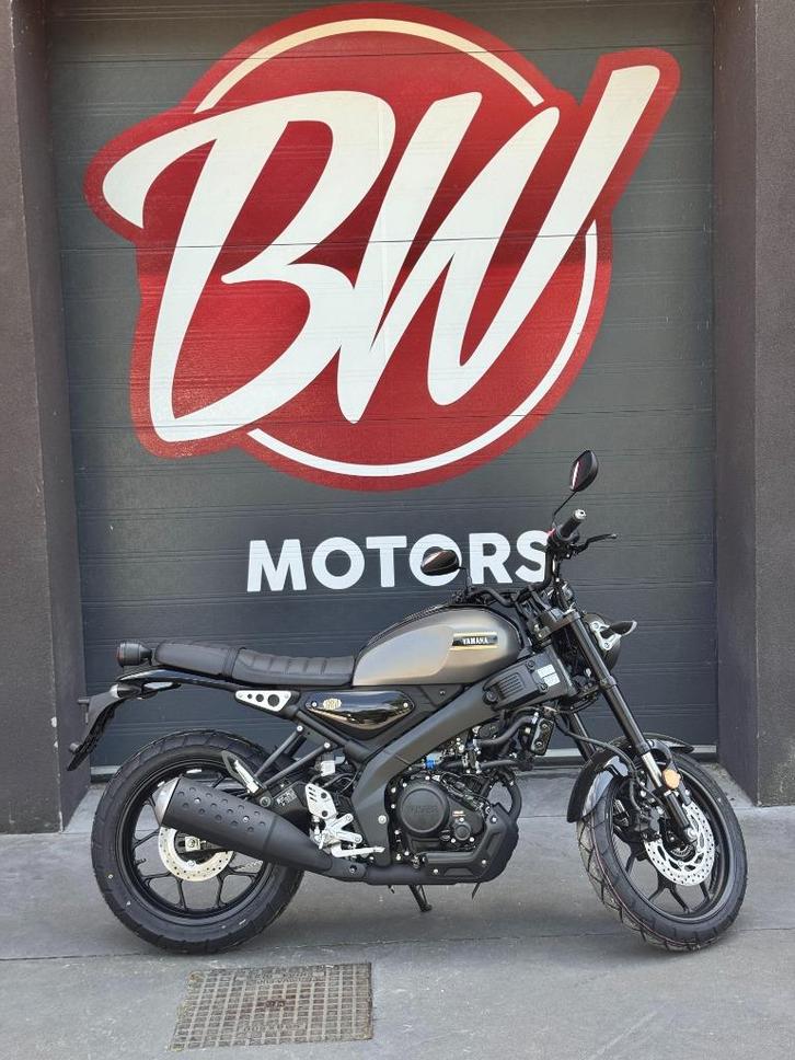 Yamaha XSR 125 Lunar Gray @ BW Motors Mechelen, Motoren, Motoren | Yamaha, Bedrijf, Naked bike, 11 kW of minder, 1 cilinder, Minimaal motorrijbewijs A1