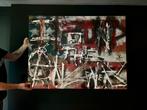 Uniek Schilderij - Spray - Graffiti - XXL - Warrior Soul, Ophalen