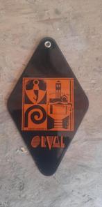 Brasserie bier klein geëmailleerd bord Trappist d'Orval, Verzamelen, Ophalen of Verzenden, Nieuw, Reclamebord, Plaat of Schild