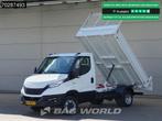 Iveco Daily 35C16 3.0L Kipper Dubbellucht 3,5t Trekhaak Navi, Auto's, Stof, Gebruikt, Euro 6, 4 cilinders
