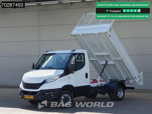 Iveco Daily 35C16 3.0L Kipper Dubbellucht 3,5t Trekhaak Navi, Auto's, Bestelwagens en Lichte vracht, Bedrijf, Te koop, Achteruitrijcamera