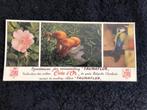 Carte papier de soie Côte d'Or Faunaflor 1=5€, 3=10€, Collections, Marques & Objets publicitaires, Ustensile, Enlèvement ou Envoi