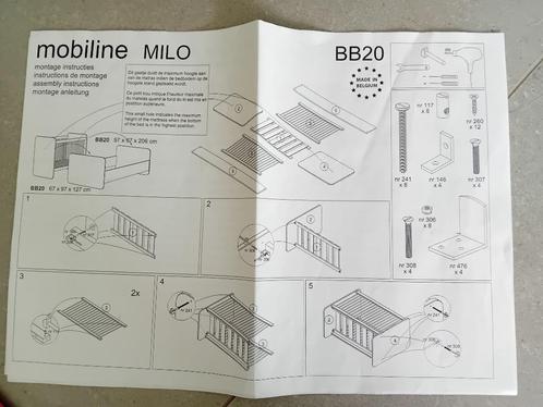 Meegroeikamer MILO, Kinderen en Baby's, Kinderkamer | Complete kinderkamers, Gebruikt, Jongetje of Meisje, Ophalen