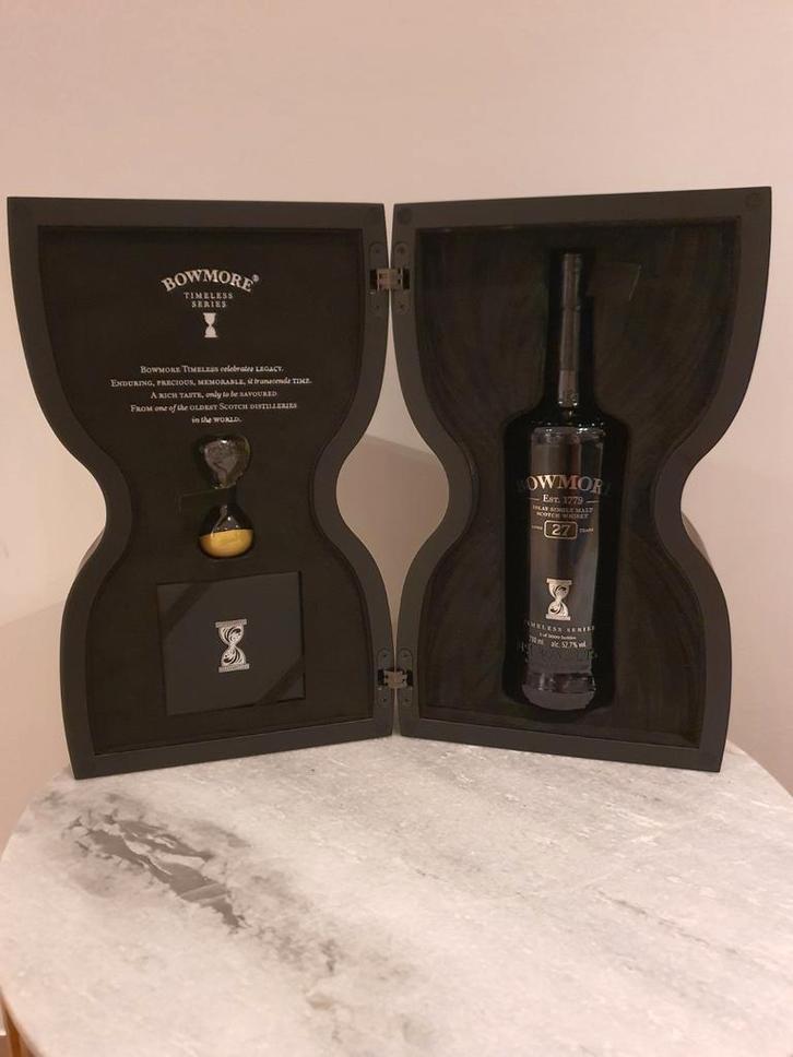 Bowmore whisky Timeless serie 27y, Verzamelen, Wijnen, Nieuw, Ophalen of Verzenden