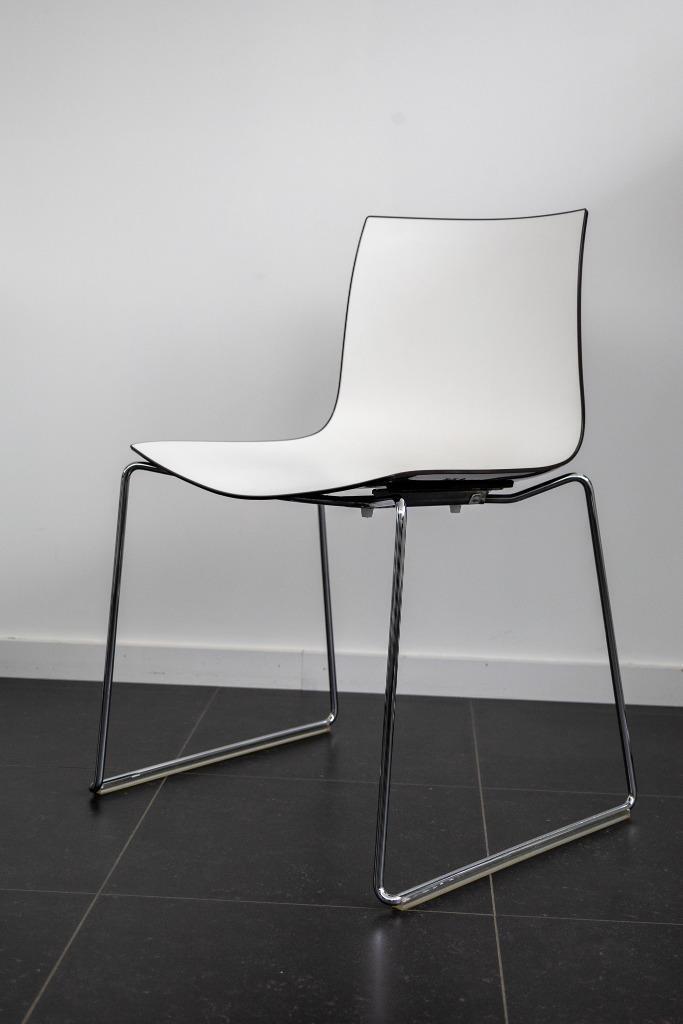 Stoel Arper Catifa 46, 6 stuks, Huis en Inrichting, Stoelen, Gebruikt, Ophalen