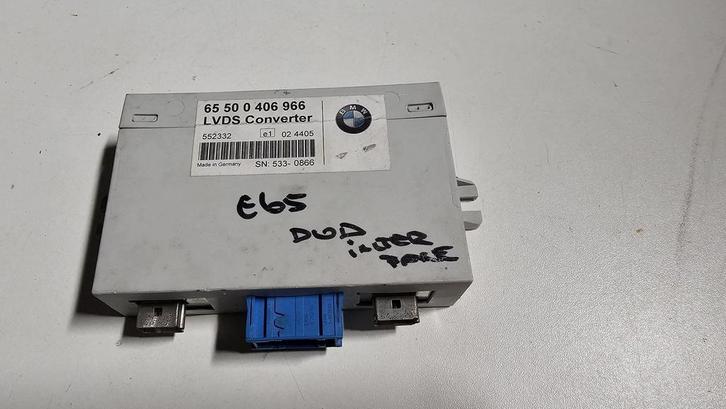 LVDS converter DVD interface BMW E60 M5 E63 M6 65500406966 0, Autos : Divers, Navigation de voiture, Utilisé, Enlèvement ou Envoi