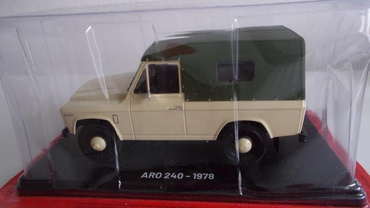 JEEP ARO 240 de 1978.HACHETTE 1/24 NEUVE,BLISTER ORIGINE, Hobby en Vrije tijd, Modelauto's | 1:24, Nieuw, Auto, Overige merken