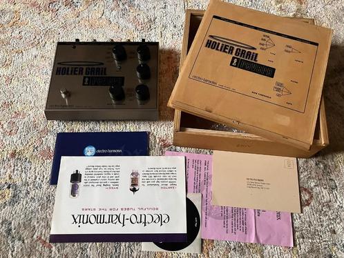 Electro-Harmonix Holier Grail + houten doos, Muziek en Instrumenten, Effecten, Zo goed als nieuw, Reverb, Ophalen of Verzenden
