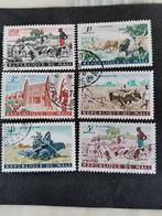 Mali 1961 - landbouw en veeteelt, Postzegels en Munten, Postzegels | Afrika, Ophalen of Verzenden, Overige landen, Gestempeld