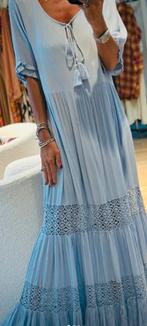 Longue robe de la marque GOHA bleue., Kleding | Dames, Jurken, Blauw, Maat 36 (S), Onder de knie, GOA