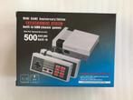 Nintendo mini Game console incl 500 classic games, Ophalen of Verzenden, Nieuw, Met 2 controllers, Met games