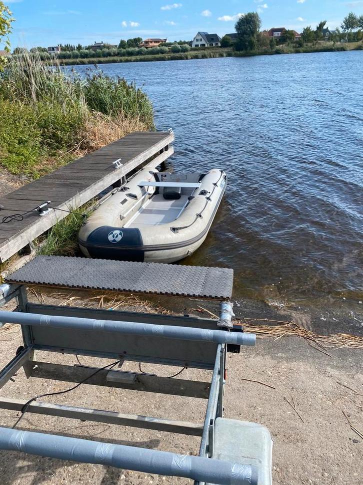 Yam 360 s.       moet weg, Watersport en Boten, Rubberboten, Gebruikt, Yam, Hout, Minder dan 70 pk, Benzine, Ophalen