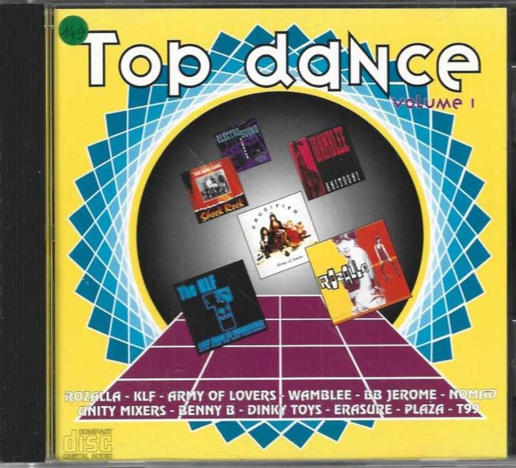 CD Top Dance Volume 1, Cd's en Dvd's, Cd's | Dance en House, Zo goed als nieuw, Dance Populair, Ophalen of Verzenden