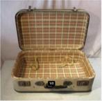 Belle valise de voyage antique - 54x34x17, Antiquités & Art, Antiquités | Accessoires de maison, Enlèvement ou Envoi