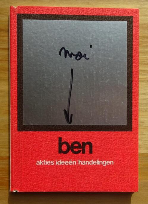 Ben - akties iedeeën handelingen - ICC Antwerpen - 1972, Livres, Art & Culture | Arts plastiques, Utilisé, Peinture et dessin