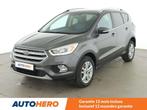 Ford Kuga 1.5 EcoBoost Cool&Connect (bj 2017), Voorwielaandrijving, Zwart, 120 pk, Leder