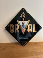 Plaque émaillée Orval numérotée neuve email 30/30cm, Verzamelen, Biermerken, Ophalen of Verzenden
