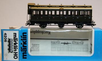 4206 Marklin HO - Comparimentwagen/Wagon compartiment KPEV O