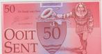 DE  BANK VAN OOIT 50   1990, Postzegels en Munten, Bankbiljetten | Nederland, Los biljet, Verzenden