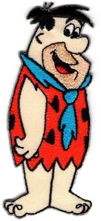 Fred Flintstone stoffen opstrijk patch embleem #1, Verzamelen, Verzenden, Nieuw