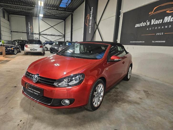 Golf Cabrio  160pk  benzine  12maanden garantie, Auto's, Volkswagen, Bedrijf, Te koop, Golf, ABS, Airbags, Airconditioning, Alarm