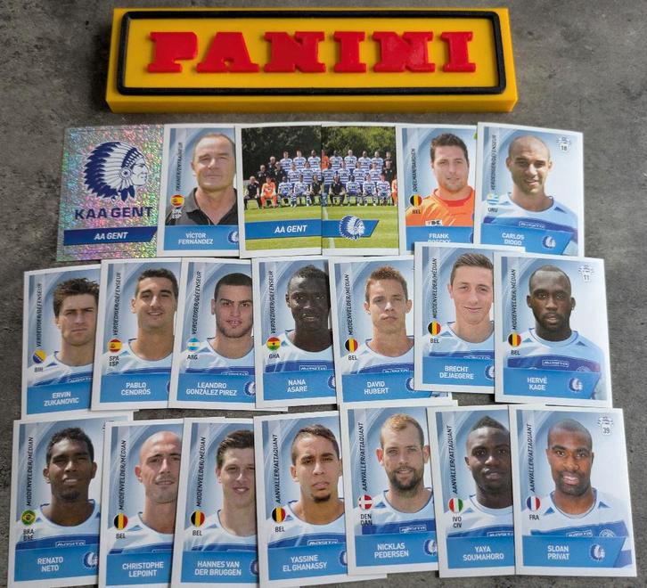 Panini FOOTBALL 2014 20 AUTOCOLLANTS AA GENT FOOTBALL, Hobby & Loisirs créatifs, Autocollants & Images, Neuf, Enlèvement ou Envoi